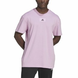 Camisola de Manga Curta Homem Adidas Essentials Feelvivid Drop Lavanda