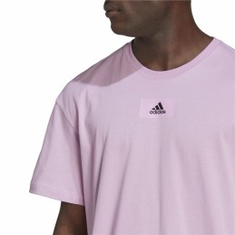 Camisola de Manga Curta Homem Adidas Essentials Feelvivid Drop Lavanda