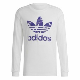 Camisola de Manga Comprida Homem Adidas Originals Camo STR Branco