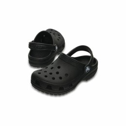 Socas de Praia Crocs Classic Preto Meninos