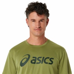 Camisola de Manga Curta Homem Asics Core Top Verde militar