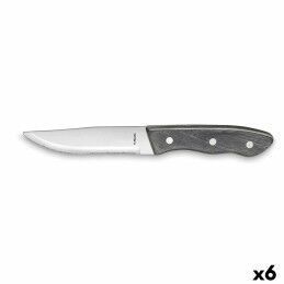 Amefa|Faca de Cortar Costeletas Amefa Hercule Castanho Metal 6 Unidades 25 cm (Pack 6x)