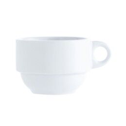Quid|Chávena para café e chá Quid Basic Branco 250 ml (12 Unidades)