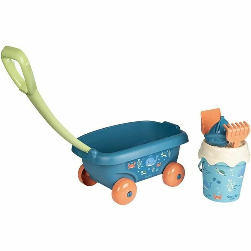 Conjunto de brinquedos de praia Smoby Beach Cart