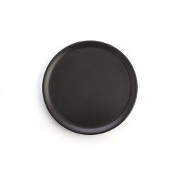Anaflor|Prato de Jantar Anaflor Barro Anaflor Preto Barro cozido Ø 31 cm Carne (8 Unidades)