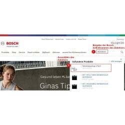 BOSCH|Cabaz BOSCH SMZ 5300