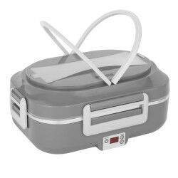 N'oveen|Lancheira Elétrica N'oveen LB640 Cinzento escuro Aço inoxidável 24 x 11 x 18,5 cm