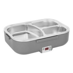 N'oveen|Lancheira Elétrica N'oveen LB640 Cinzento escuro Aço inoxidável 24 x 11 x 18,5 cm