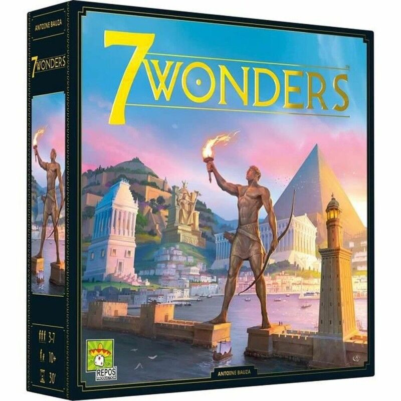 Asmodee|Jogo de Mesa Asmodee 7 Wonders (FR) Asmodee|Jogo de Mesa Asmodee 7 Wonders (FR)