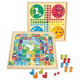 Jeujura|Jogo de Mesa Jeujura Game of goose and small horses (FR)