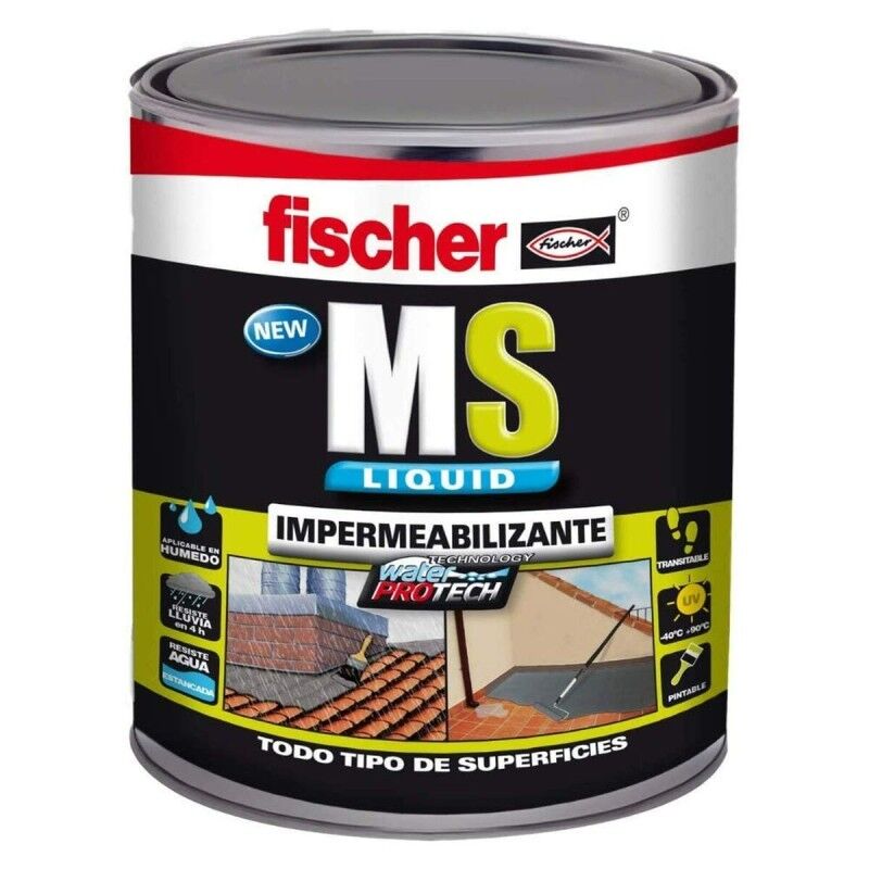 Fischer|Selador/Adesivo Fischer Ms Castanho Telha 1 kg Fischer|Selador/Adesivo Fischer Ms Castanho Telha 1 kg
