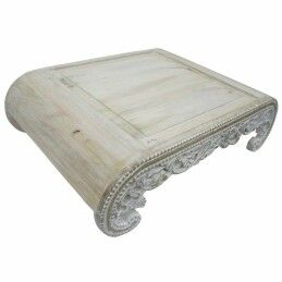 DKD Home Decor|Mesa de apoio DKD Home Decor Branco Madeira de mangueira 89 x 63,5 x 25,4 cm