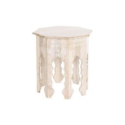 Home ESPRIT|Mesa de apoio Home ESPRIT Preto Metal 75 x 75 x 40 cm