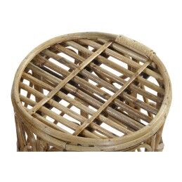 DKD Home Decor|Jogo de 3 mesas DKD Home Decor 39 x 39 x 41 cm Natural vime
