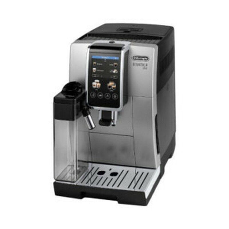 DeLonghi|Cafeteira Superautomática DeLonghi ECAM 380.85.SB Preto Prateado 1450 W 15 bar 2 Kopjes 300 g 1,8 L DeLonghi|Cafeteira Superautomática DeLonghi ECAM 380.85.SB Preto Prateado 1450 W 15 bar 2 Kopjes 300 g 1,8 L