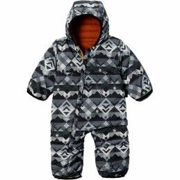 Columbia|Macacão infantil Columbia Powder Lite Reversible Laranja
