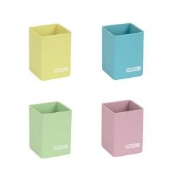 Safta|Conjunto Safta Multicolor Porta-lápis Silicone (8 Peças)