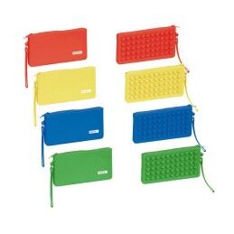 Safta|Bolsa Escolar Safta Pop It Plano Multicolor Conjunto (12 Peças)