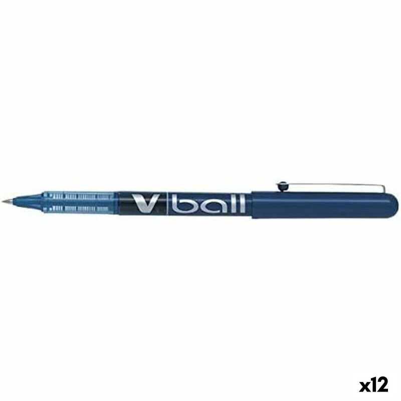 Pilot|Esferográfica de tinta líquida Pilot Roller V-Ball Azul 0,3 mm (12 Unidades) Pilot|Esferográfica de tinta líquida Pilot Roller V-Ball Azul 0,3 mm (12 Unidades)