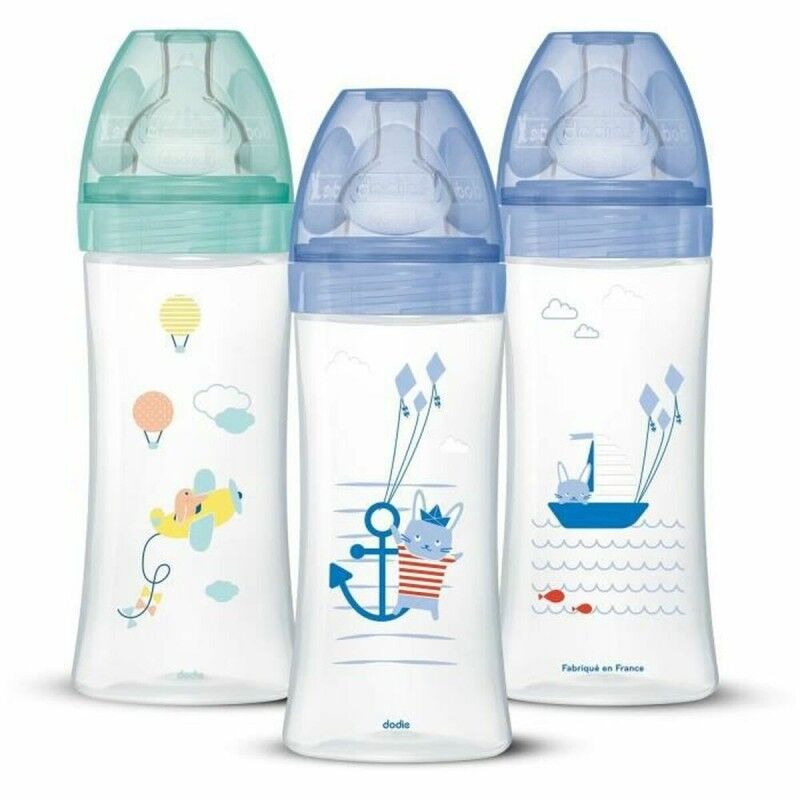 Dodie|Conjunto de biberões Dodie 3700763508917 3 uds (330 ml)