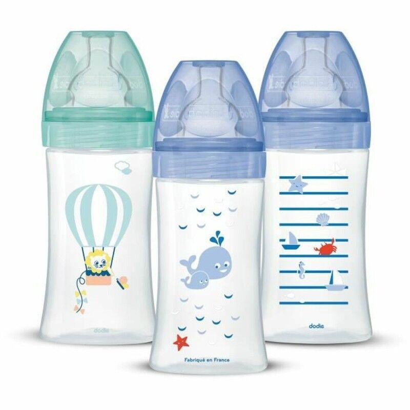 Dodie|Conjunto de biberões Dodie 3 uds (270 ml)