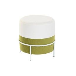 DKD Home Decor|Repousa pés DKD Home Decor Cor de Rosa Velvet Madeira MDF Glam (2 pcs)