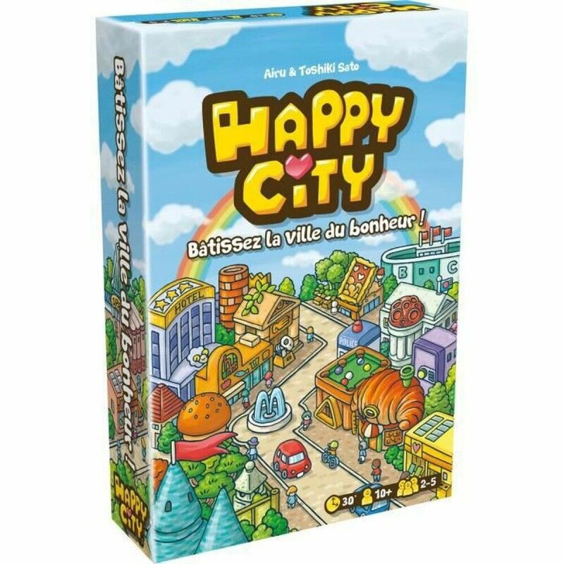 Asmodee|Jogo de Mesa Asmodee Happy City (FR) Asmodee|Jogo de Mesa Asmodee Happy City (FR)