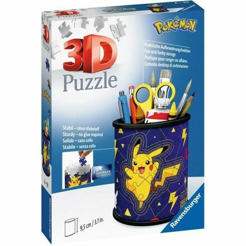Ravensburger|Puzzle 3D Ravensburger Iceland: Kirkjuffellsfoss  54 Peças 3D Porta-lápis