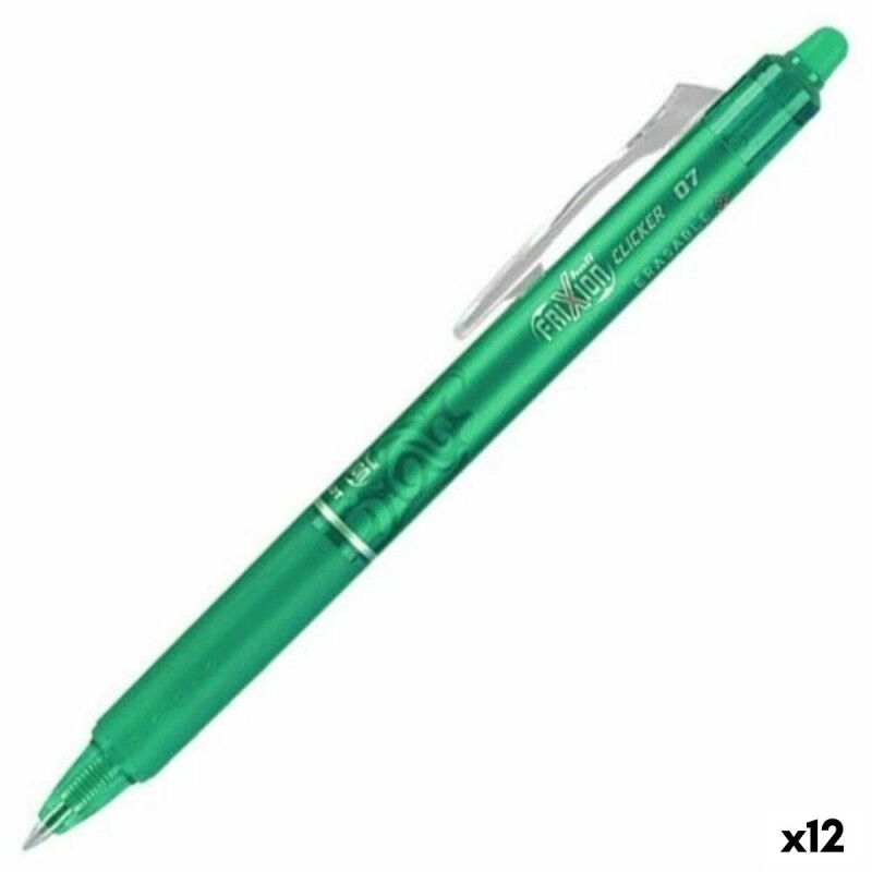Pilot|Caneta Pilot Frixion Clicker Tinta apagável Verde 0,4 mm (12 Unidades) Pilot|Caneta Pilot Frixion Clicker Tinta apagável Verde 0,4 mm (12 Unidades)
