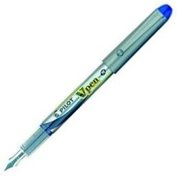 Pilot|Esferográfica de tinta líquida Pilot V Pen Pena de Caligrafia Descartável Azul 0,4 mm (12 Unidades)