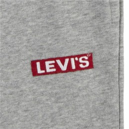 Calças de Treino Infantis Levi's Boxtab Heather Cinzento claro