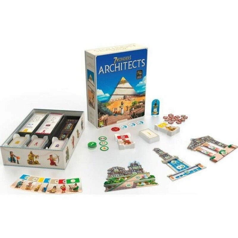 Asmodee|Jogo de Mesa Asmodee 7 Wonders: Architects (FR) Asmodee|Jogo de Mesa Asmodee 7 Wonders: Architects (FR)