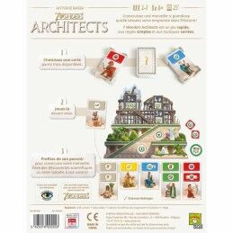 Asmodee|Jogo de Mesa Asmodee 7 Wonders: Architects (FR)