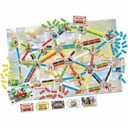 Asmodee|Jogo de Mesa Asmodee Rail Adventurers : My First Voyage (FR) Preto Azul Branco Verde
