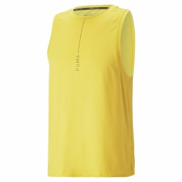 T-Shirt para Homem sem Mangas Puma Studio Yogini Lite Amarelo