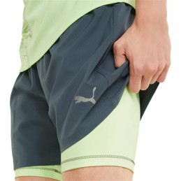 Calções de Desporto para Homem Puma Running 2 in 1 Preto