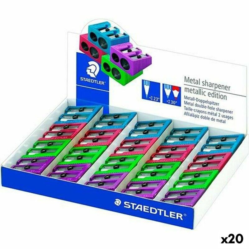 Staedtler|Afia-lápis Staedtler Metal (20 Unidades) Staedtler|Afia-lápis Staedtler Metal (20 Unidades)