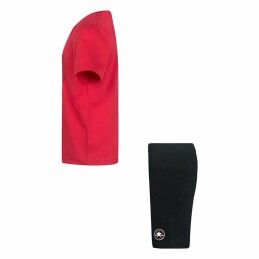 Converse|Conjunto Desportivo para Crianças Converse Core Tee Ft Short Preto Magenta