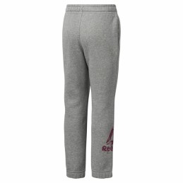 Calças Desportivas Infantis Reebok Elem Fleece Cinzento escuro