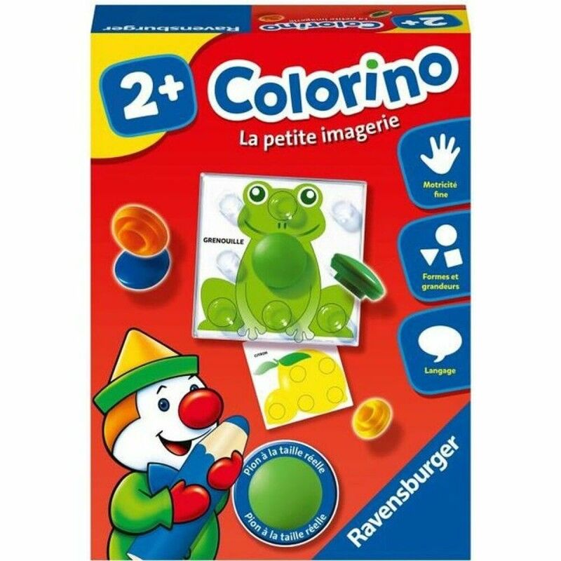Ravensburger|Jogo de Mesa Ravensburger Colorino The little imagery (FR) Laranja (Francês)