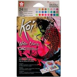 Talens Sakura|Conjunto de Pintura Aguarela Talens Sakura Koi Water Colors Multicolor