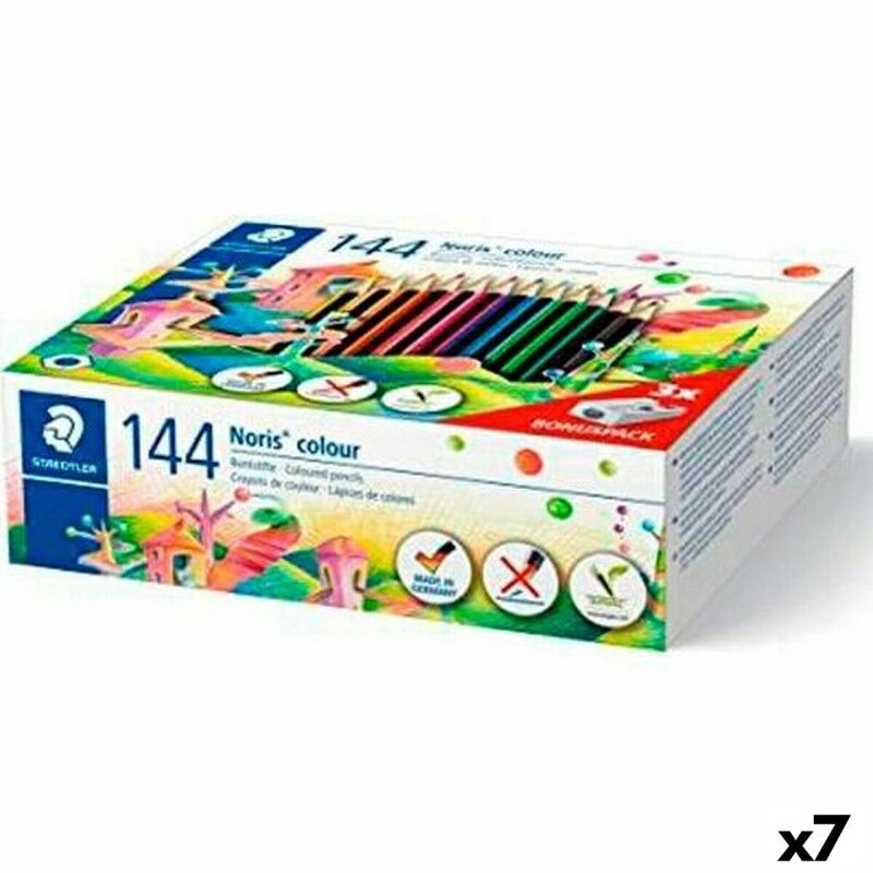 Staedtler|Lápis de cores Staedtler Noris Colour Wopex Conjunto (7 Unidades)