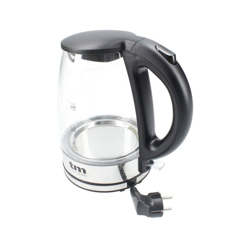 TM Electron|Chaleira TM Electron 1,7 L Cristal Vidro de Borosilicato