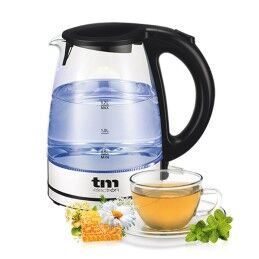 TM Electron|Chaleira TM Electron 1,7 L Cristal Vidro de Borosilicato
