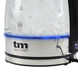 TM Electron|Chaleira TM Electron 1,7 L Cristal Vidro de Borosilicato