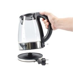 TM Electron|Chaleira TM Electron 1,7 L Cristal Vidro de Borosilicato