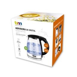 TM Electron|Chaleira TM Electron 1,7 L Cristal Vidro de Borosilicato