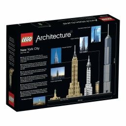 Lego|Jogo de Construção Lego Architecture 21028 New York Multicolor 600 Peças