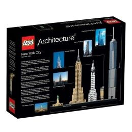 Lego|Jogo de Construção Lego Architecture 21028 New York Multicolor 600 Peças