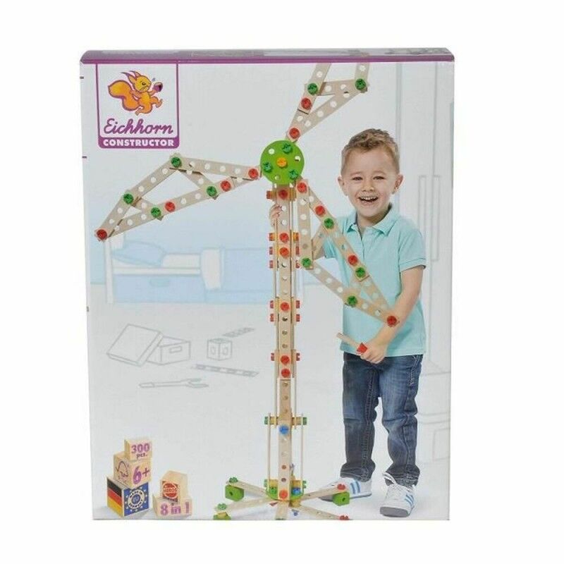 Eichhorn|Playset Eichhorn 100039046 Eolienne 300 Peças Eichhorn|Playset Eichhorn 100039046 Eolienne 300 Peças